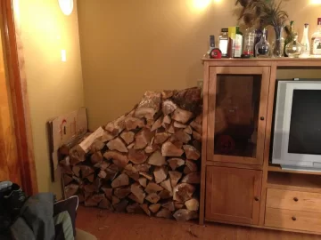 [Hearth.com] What do you store wood in in house?