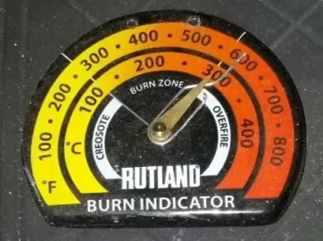 [Hearth.com] Anyone have a pic of a stove top temp thermometer with......