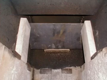 [Hearth.com] Simple Baffle Solution for your old FISHER ! More Heat  Less Smoke under $25