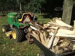 [Hearth.com] wood cutting with garden tractors - PICS