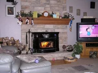 [Hearth.com] Mounting LCD TV above mantel with wood insert