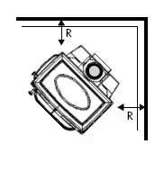 [Hearth.com] Measuring minimum distance from wood stove to walls