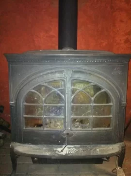 [Hearth.com] Broken glass door on Jotul stove