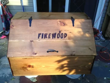 [Hearth.com] Put hand in woodbox...Ouch!