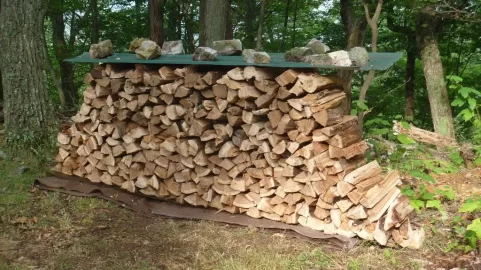 [Hearth.com] The value of covering wood piles