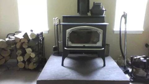 [Hearth.com] Warm today so decided to clean the stove