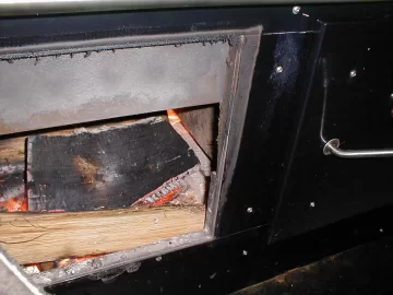 [Hearth.com] Using Ash Pan Door To Help Get Fire Going - Why Not??