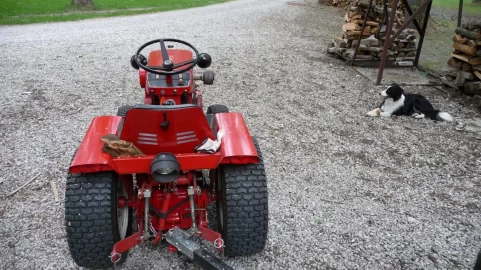 [Hearth.com] wood cutting with garden tractors - PICS