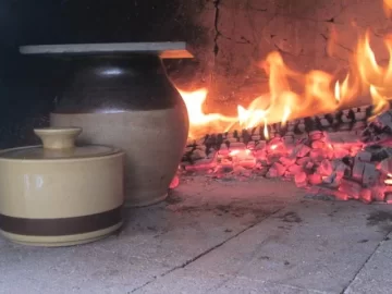 [Hearth.com] Fire and Food.  A late winter meal.