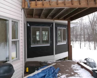 [Hearth.com] Woodstock Progress Hybrid, downstairs stove, upstairs heating