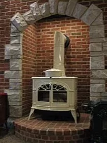 [Hearth.com] Pictures of wood stoves in alcoves