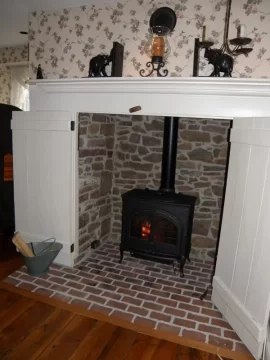 [Hearth.com] Pictures of wood stoves in alcoves