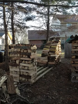 [Hearth.com] Split and Stacked a little today.