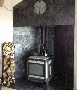 [Hearth.com] Pictures of wood stoves in alcoves