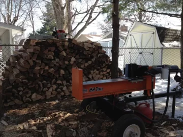 [Hearth.com] Split and Stacked a little today.