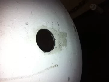 [Hearth.com] When you dont notice an unplugged hole in bottom of tank...