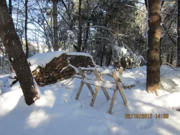 [Hearth.com] Love seeing snow covered stacks!