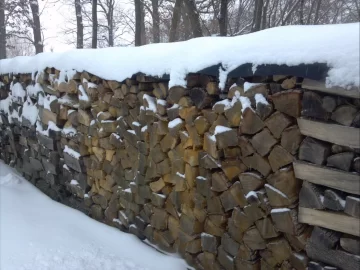 [Hearth.com] Love seeing snow covered stacks!