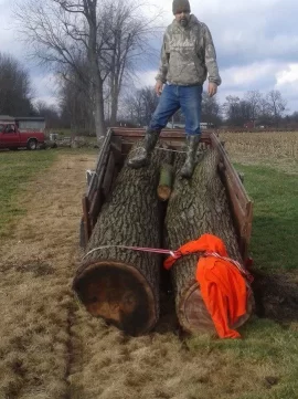 [Hearth.com] my trailer...how much loose split wood and weight????