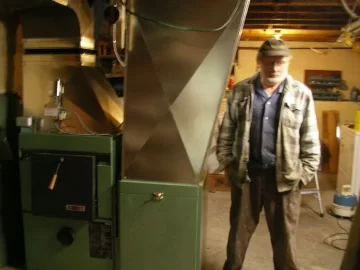 [Hearth.com] Granny's New Wood Furnace