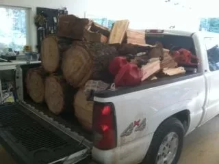 [Hearth.com] Second Day of Spring Break Wood Gathering....God Bless this day our Daily Scounge Part Deux