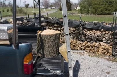 [Hearth.com] Easy To Make Log Lifter