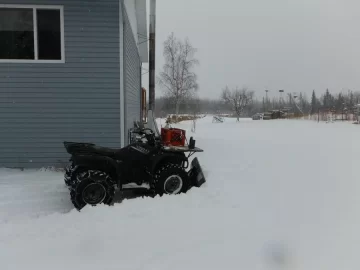 [Hearth.com] Snowed 5"plowed once, started snowing again