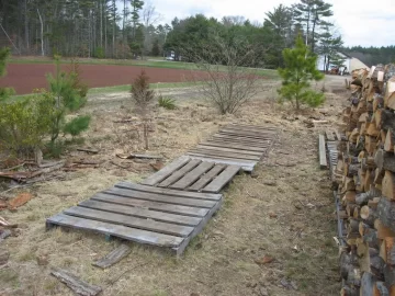 [Hearth.com] Next years wood moved into shelter!