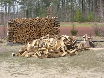 [Hearth.com] Bone dry load of locust delivered