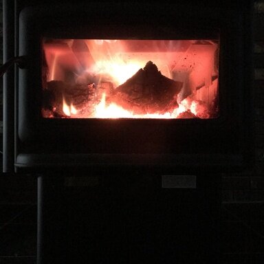 Bringing our wood stove into the future with WiFi temperature