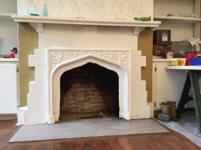 fireplace surround