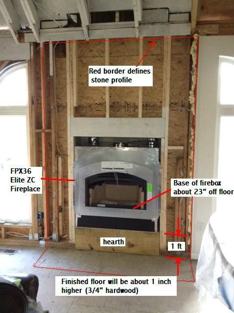 Opinions requested: Hearth and fireplace height??