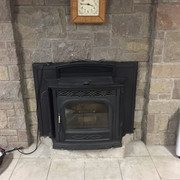 DIY wood insert... in a decommissioned fireplace