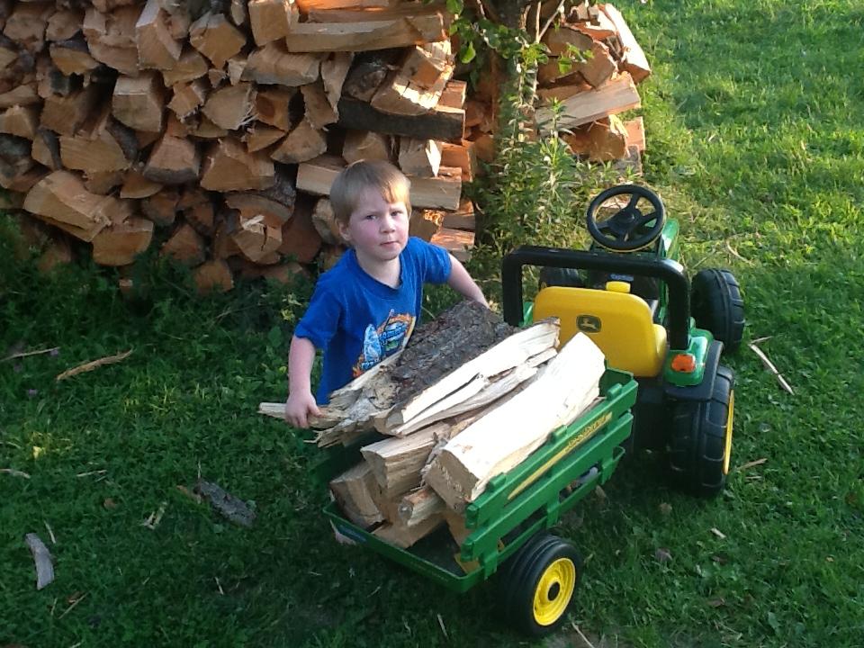 New wood hauler